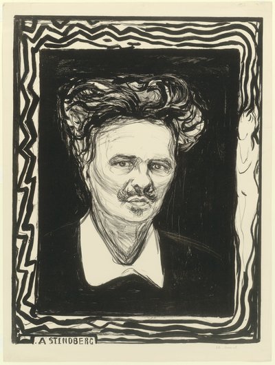 August Strindberg - Edvard Munch