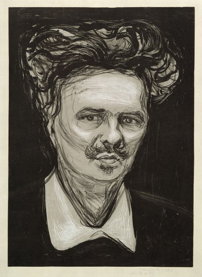 August Strindberg - Edvard Munch