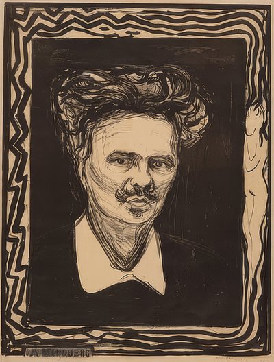 August Strindberg - Edvard Munch