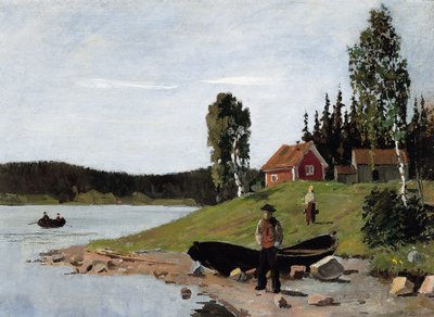 Paysage côtier, 1881 - Edvard Munch