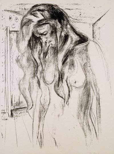 Fille en Pleurs - Edvard Munch