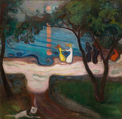 Danse sur une Rive - Edvard Munch