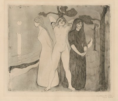 La Femme II (Sphinx ; la femme en trois étapes) - Edvard Munch