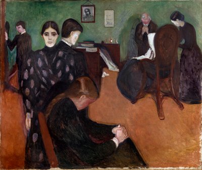 La Mort dans la Chambre des Malades - Edvard Munch