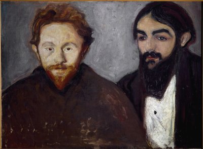 Double portrait - Edvard Munch