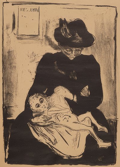 Héritage. 1916 - Edvard Munch