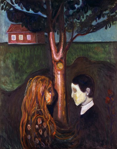 Yeux dans les yeux - Edvard Munch