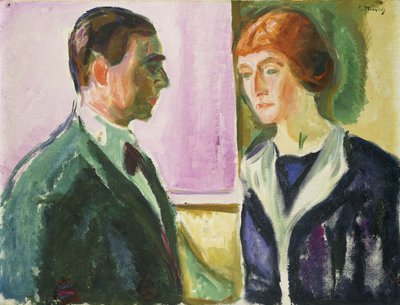 Adieu (Double Portrait de Hugo et Kathe Perls), vers 1912 - Edvard Munch