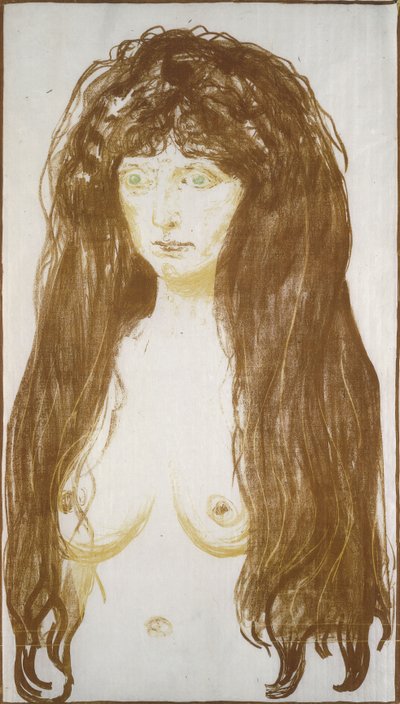 Nu féminin, Le Péché - Edvard Munch