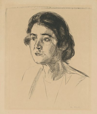 Madame Wedel II - Edvard Munch