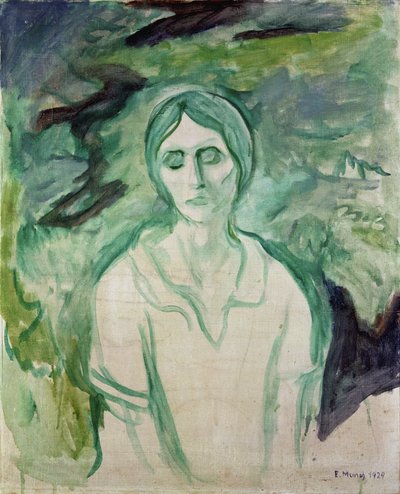 Fille gothique - Edvard Munch