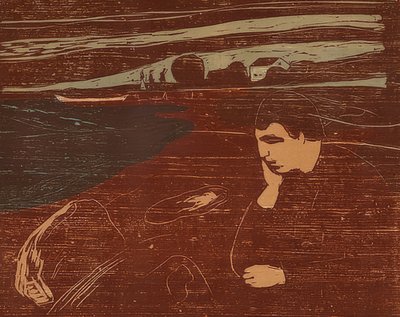Mélancolie III - Edvard Munch