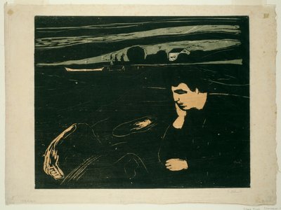 Mélancolie III - Edvard Munch