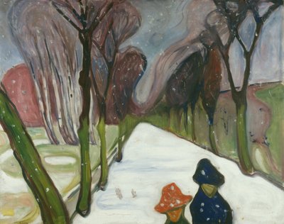 Nouvelle neige dans l