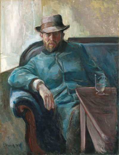 Portrait de Hans Jaeger, 1889 - Edvard Munch