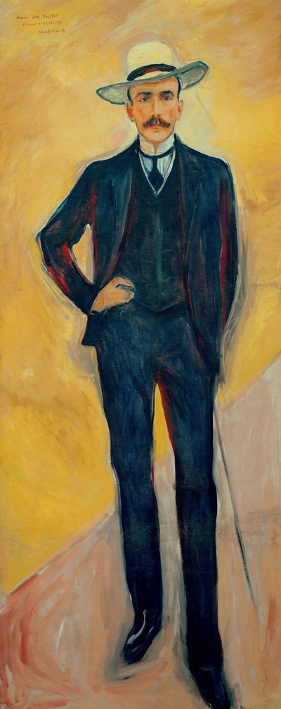 Portrait de Harry Graf Kessler 1868-1937, 1906 - Edvard Munch