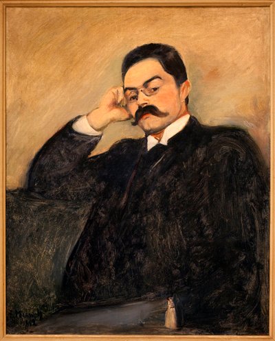 Portrait de Thor Lutken - Edvard Munch