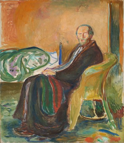 Autoportrait avec la grippe espagnole - Edvard Munch