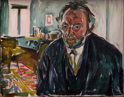Autoportrait après la grippe espagnole - Edvard Munch