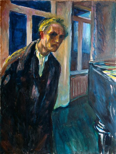 Autoportrait ou Homme marchant la nuit (1923-1924) - Edvard Munch