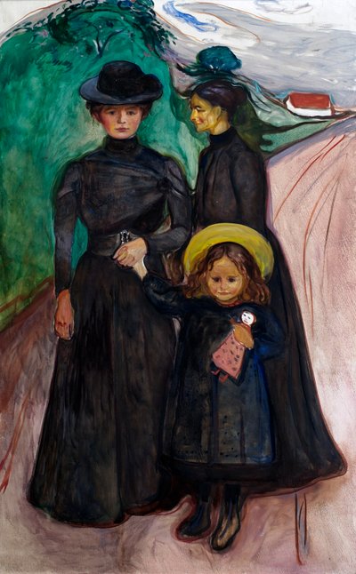 La Famille (Le Livre de la Famille) - Edvard Munch