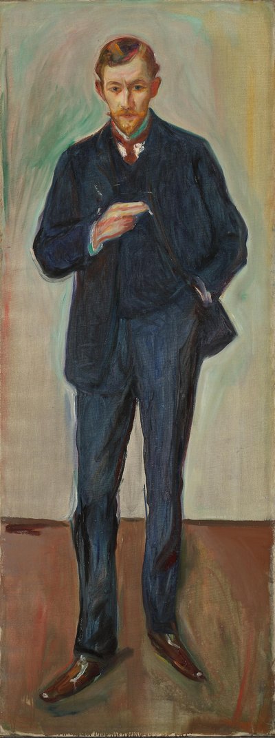 Le Français, Marcel Archinard, vers 1904 - Edvard Munch