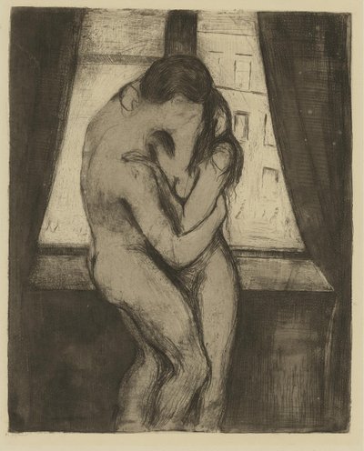 Le Baiser, 1895 - Edvard Munch