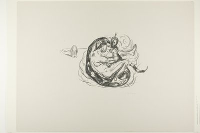 Le Serpent est tué - Edvard Munch
