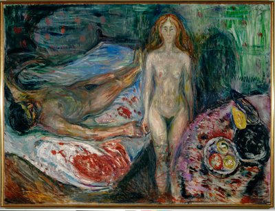 La mort de Marat - Edvard Munch