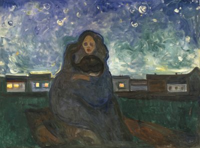 Sous les étoiles, 1900-05 - Edvard Munch