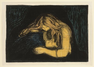 Vampire II - Edvard Munch