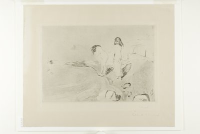 Femmes se Baignant - Edvard Munch