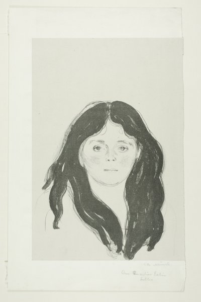 Jeune Femme du Quartier Latin - Edvard Munch