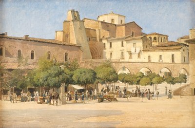 La place de Sulmona - Edvard Petersen