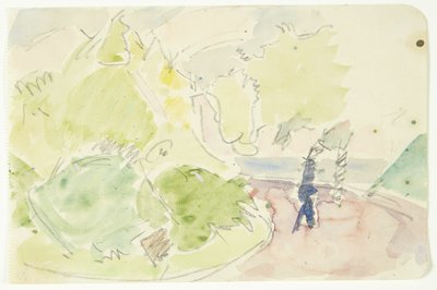 Étude de couleur pour Langelinie - Edvard Weie