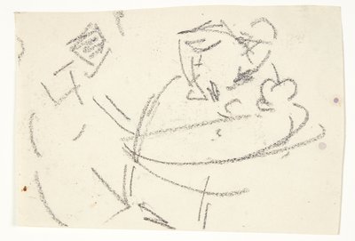 Études de figures pour le tableau de Langelinje - Edvard Weie