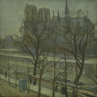 Depuis le Quai de la Tournelle, Paris - Edvard Weie