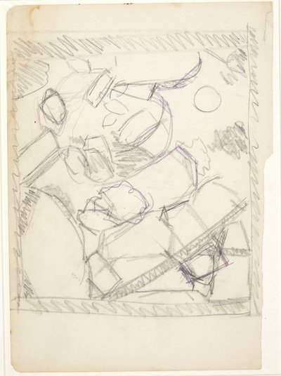 Esquisse pour un paysage - Edvard Weie