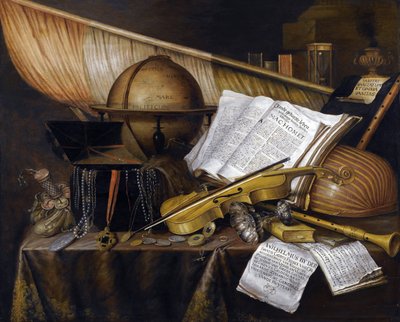 Vanitas Nature morte - Edwaert Colyer or Collier