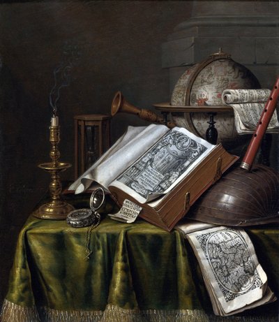 Vanitas Still Life - Edwaert Colyer or Collier