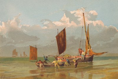 Bateaux de pêche sortant, au large de Norfolk - Edward (after) Duncan