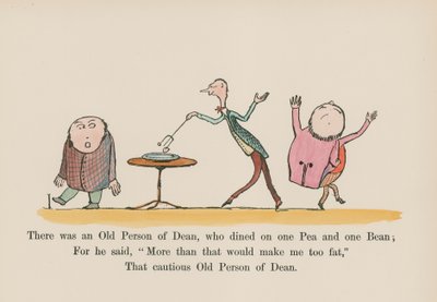 Il y avait une vieille personne de Dean, qui dînait d