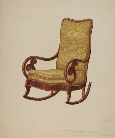 Chaise berçante - Edward A. Darby