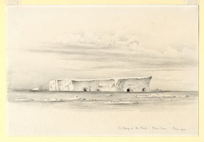 Un iceberg dans la banquise, mer de Ross, 1910 - Edward Adrian Wilson