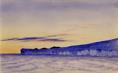 Falaises de glace bleue, 1901-04 - Edward Adrian Wilson