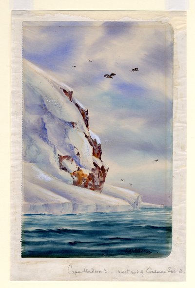 Cap Wadsworth, île Coulman - Edward Adrian Wilson