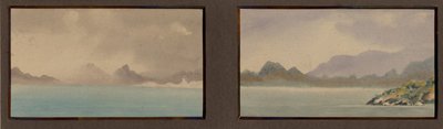 Aquarelles du carnet de Norvège, 1898-99 - Edward Adrian Wilson