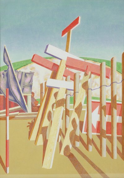 Un détour du Sussex - Edward Alexander Wadsworth