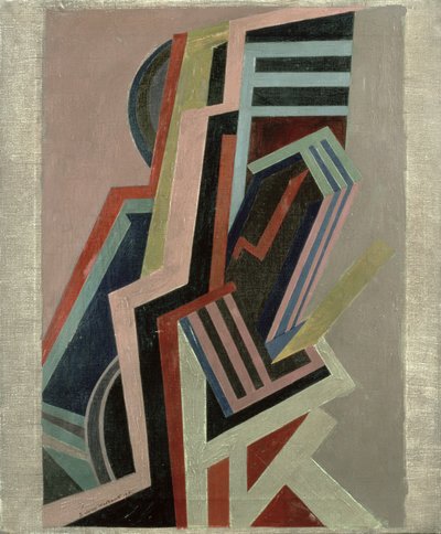 Composition abstraite - Edward Alexander Wadsworth
