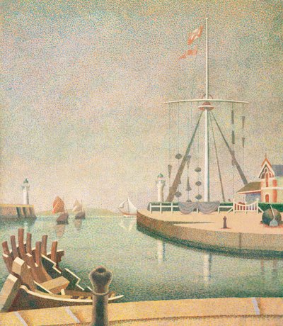 Honfleur, entrée du port - Edward Alexander Wadsworth